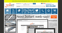 Desktop Screenshot of joilart.com