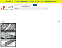 Tablet Screenshot of joilart.com